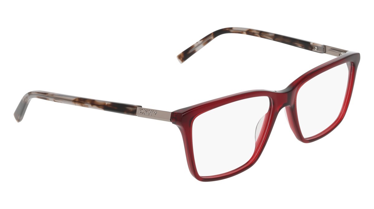 Eyeglasses Dkny DK5091 (650) color bordeaux shape square 