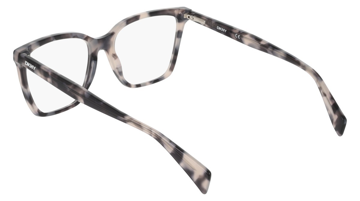 Eyeglasses Dkny DK5096 (010) color black & white tortoise shape butterfly 
