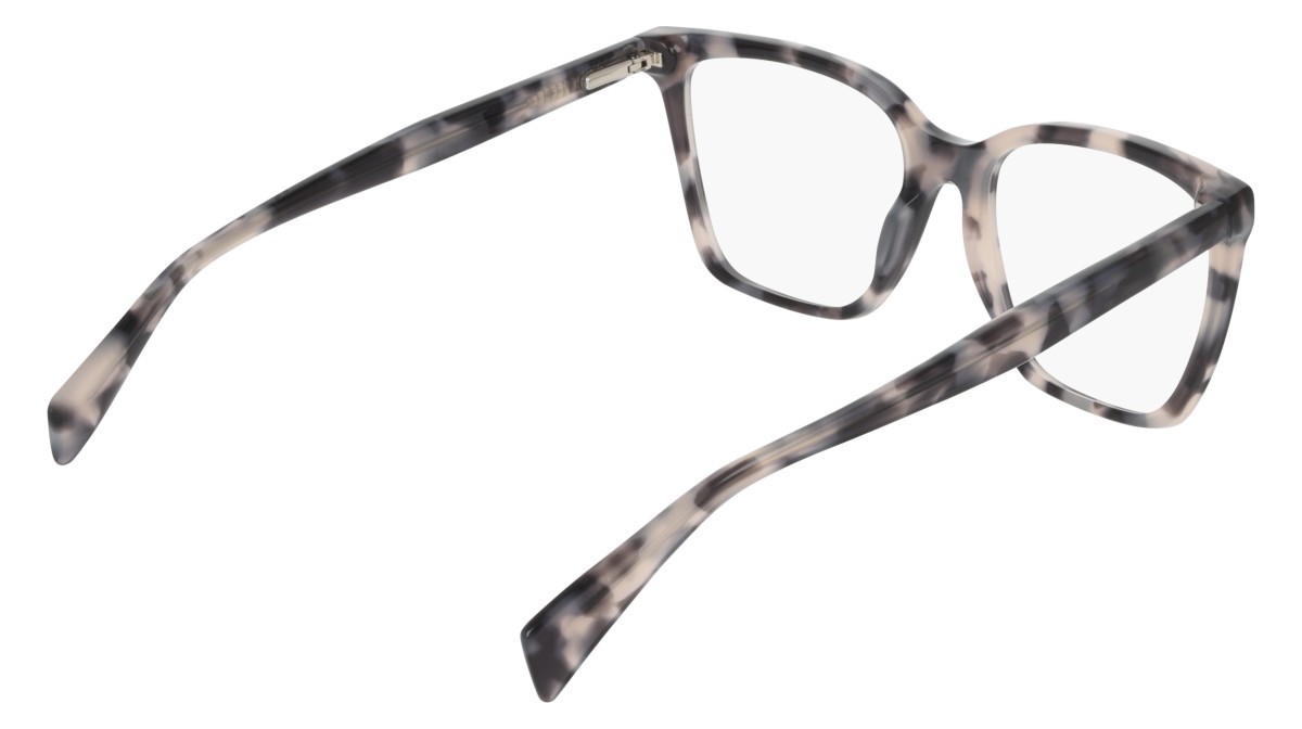 Eyeglasses Dkny DK5096 (010) color black & white tortoise shape butterfly 