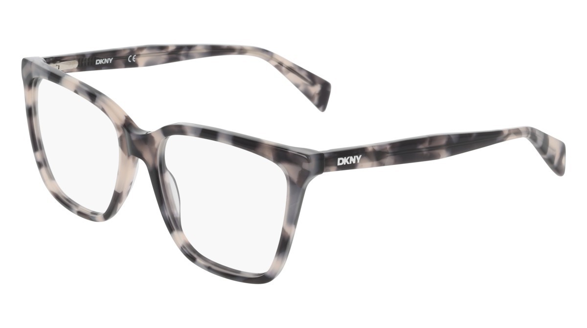 Eyeglasses Dkny DK5096 (010) color black & white tortoise shape butterfly 
