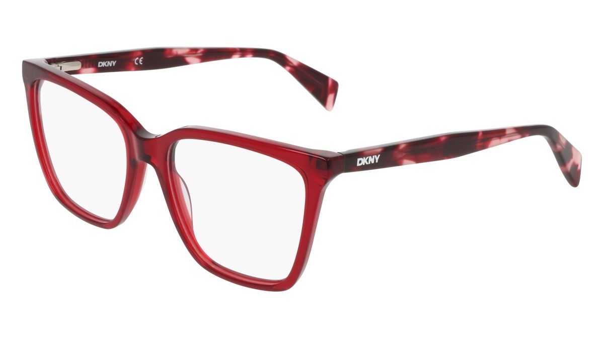 Eyeglasses Dkny DK5096 (610) color merlot shape butterfly 