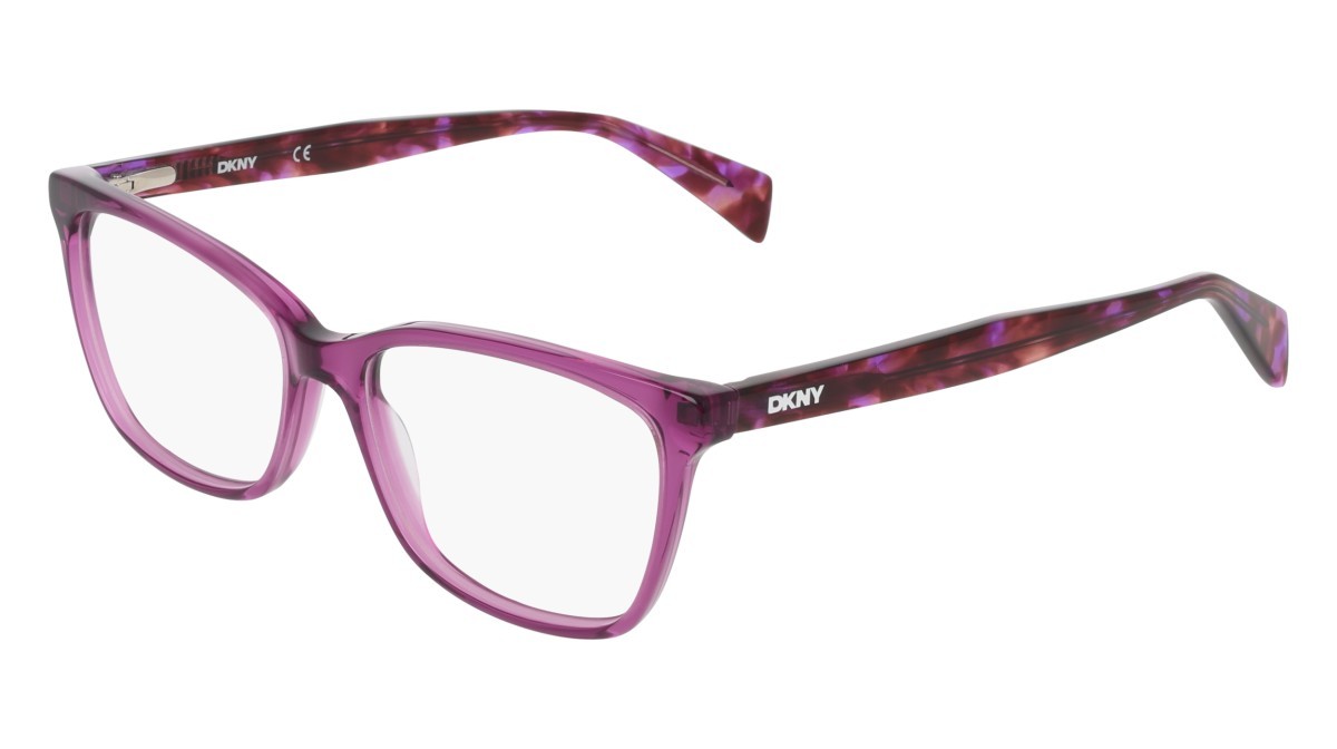 Eyeglasses Dkny DK5097 (550) color violet shape rectangle 