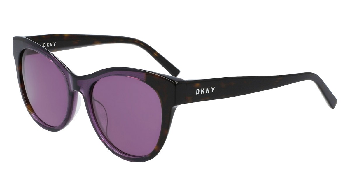 Sonnenbrillen Dkny DK533S (237) farbe dark tortoise/purple form cat-eye 
