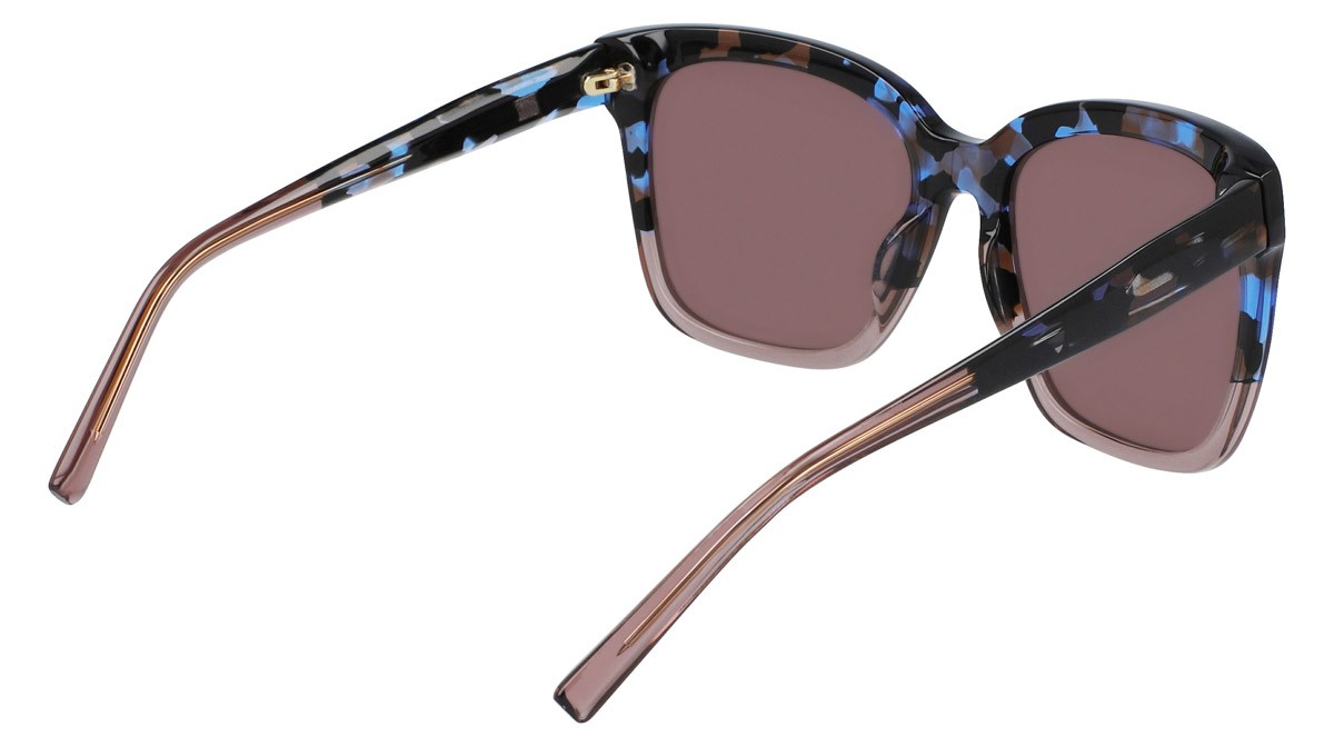 Sunglasses Dkny DK534S (270) color crystal mink/blue/bk tortoise shape square 