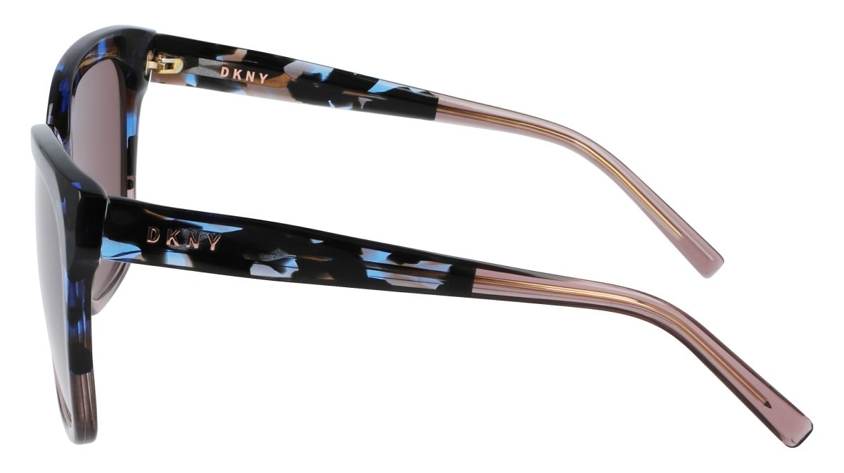 Occhiali da sole Dkny DK534S N (270) colore crystal mink/blue/bk tortoise forma quadrato 