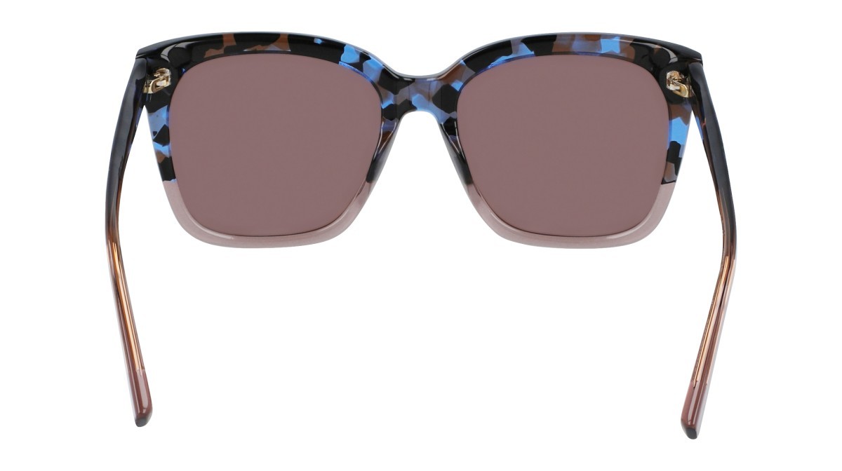 Occhiali da sole Dkny DK534S N (270) colore crystal mink/blue/bk tortoise forma quadrato 