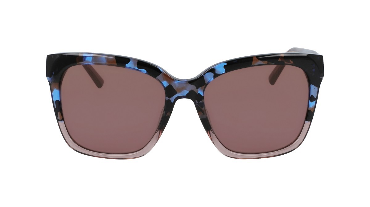 Occhiali da sole Dkny DK534S N (270) colore crystal mink/blue/bk tortoise forma quadrato 