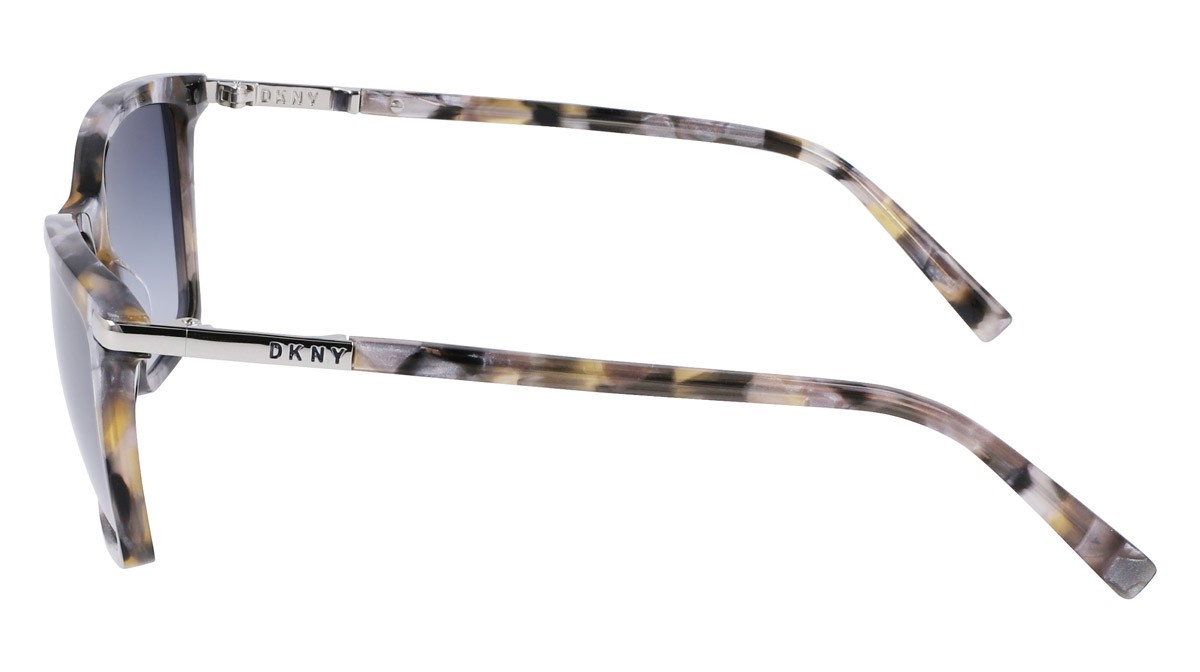 Occhiali da sole Dkny DK539S (425) colore tortoise/pearlized blue forma rettangolare 