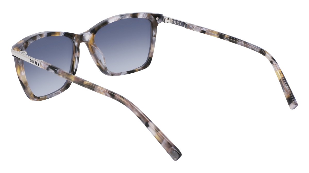 Occhiali da sole Dkny DK539S (425) colore tortoise/pearlized blue forma rettangolare 