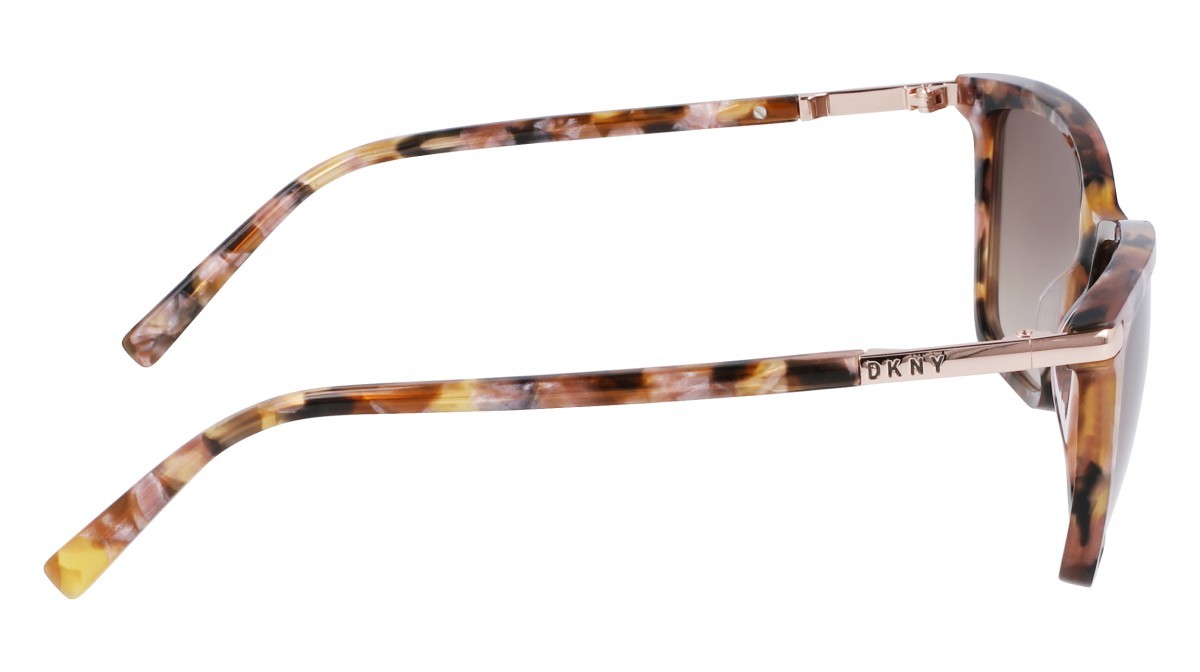 Sonnenbrillen Dkny DK539S N (205) farbe tortoise/pearlized blush form rechteckig gläser gradient brown