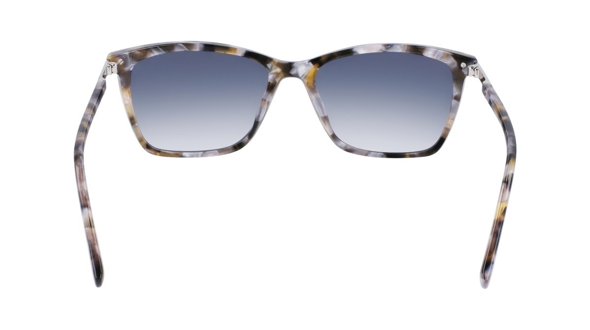 Sunglasses Dkny DK539S N (425) color tortoise/pearlized blue shape rectangle lenses navy double gradient