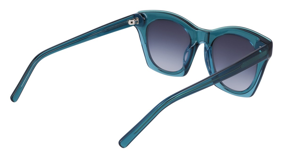 Sonnenbrillen Dkny DK541S (430) farbe green/blue form cat-eye gläser gradient blue