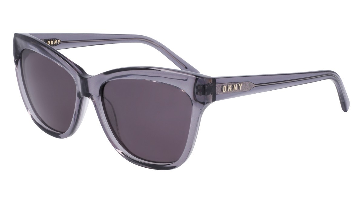 Sunglasses Dkny DK543S (014) color crystal smoke shape cat eye lenses solid smtruee
