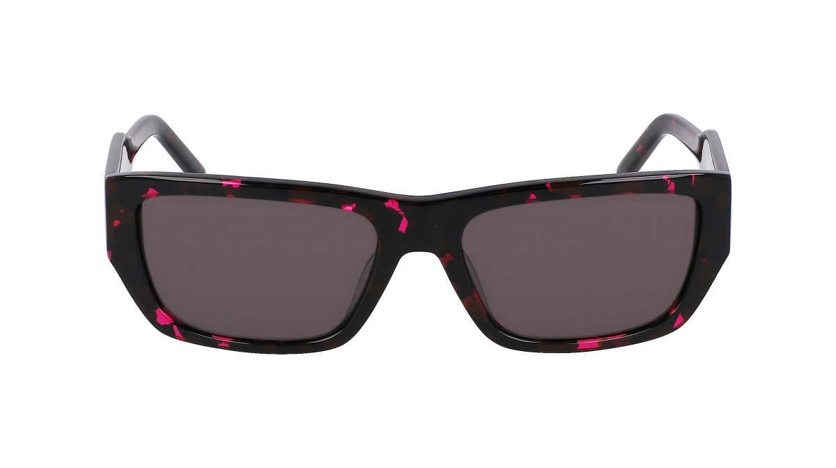 Sonnenbrillen Dkny DK545S (658) farbe acid pink tortoise form rechteckig gläser solid smtruee