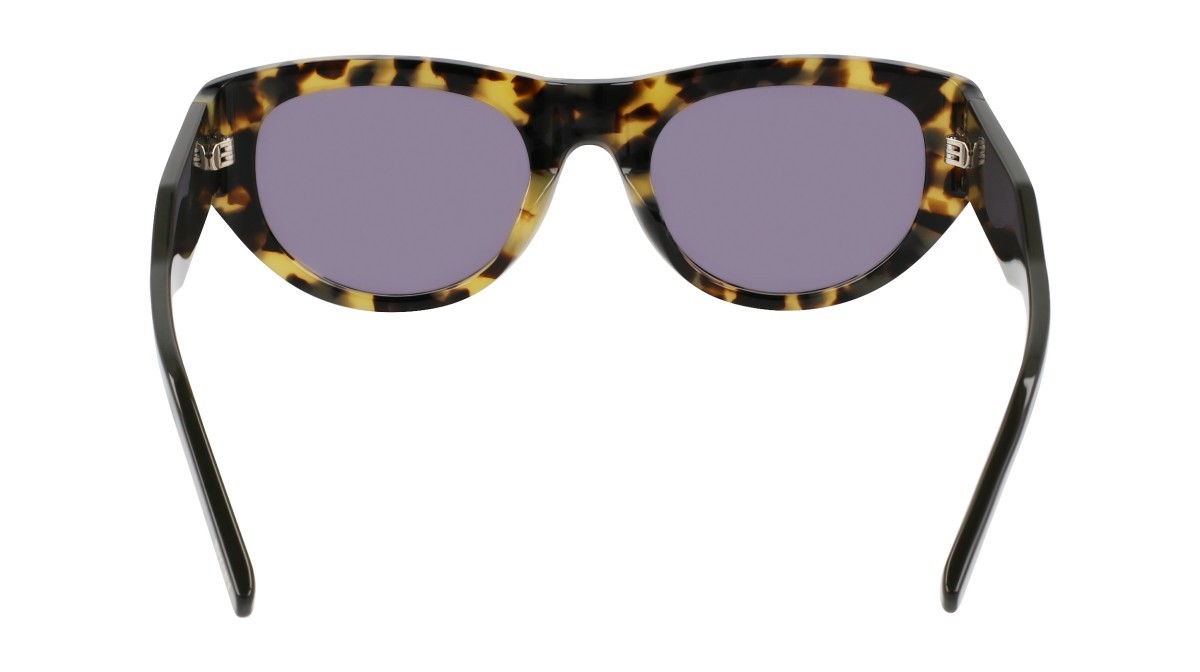 Sunglasses Dkny DK550S (281) color tokyo tortoise shape oval lenses smoke solid