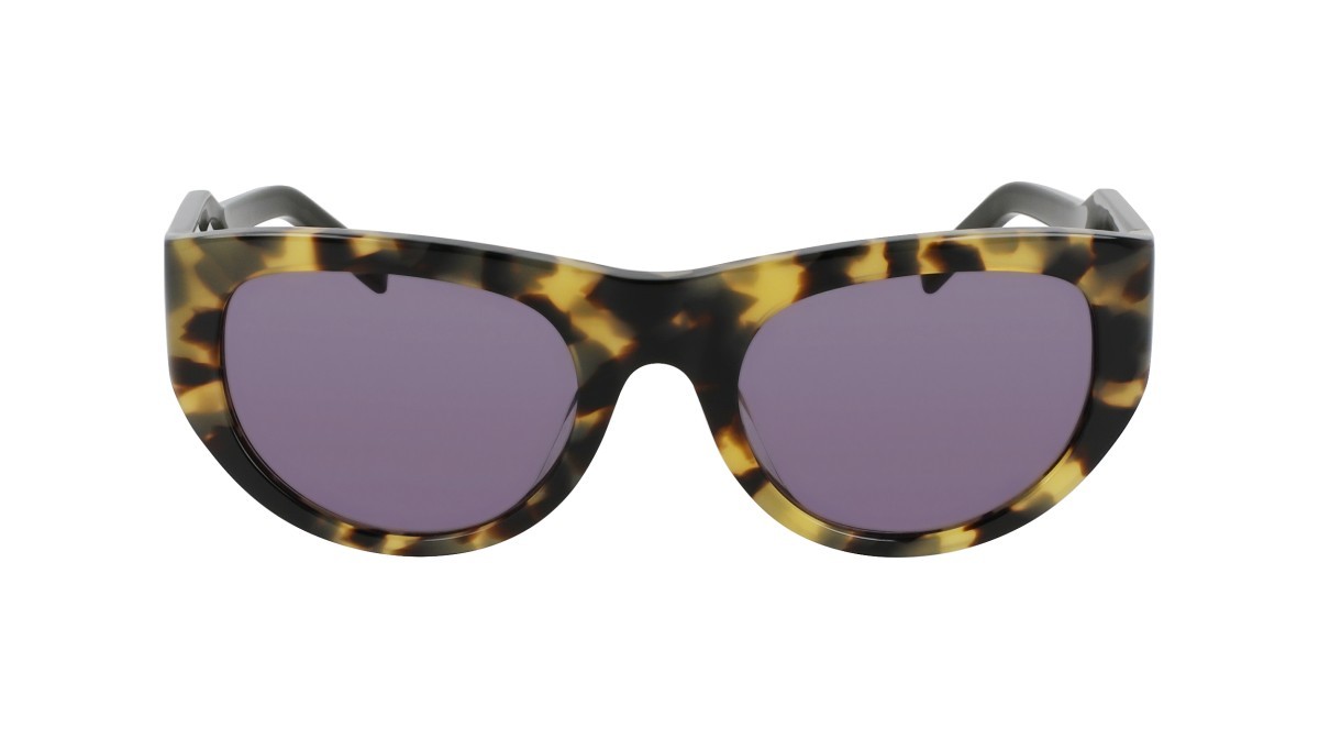 Sunglasses Dkny DK550S (281) color tokyo tortoise shape oval lenses smoke solid