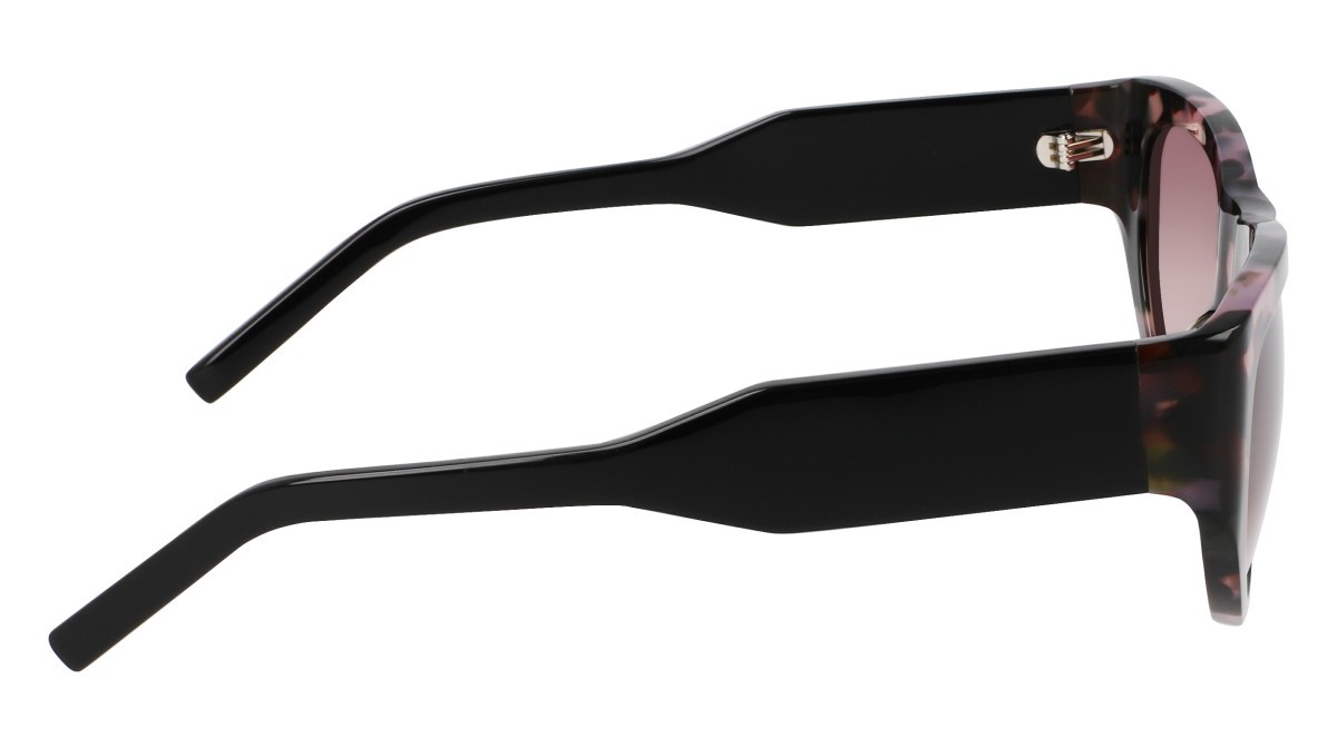 Sunglasses Dkny DK550S (656) color rose tortoise shape oval lenses rose double gradient
