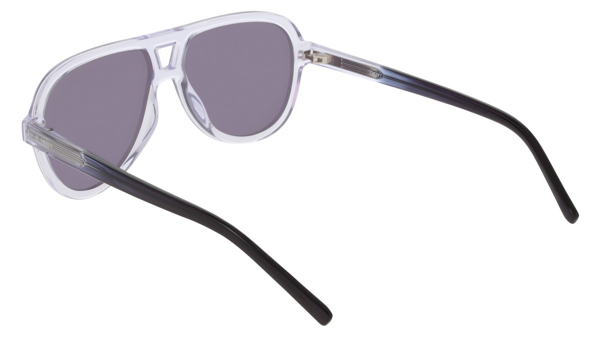 Sunglasses Dkny DK556S (000) color crystal clear shape aviator lenses smoke solid