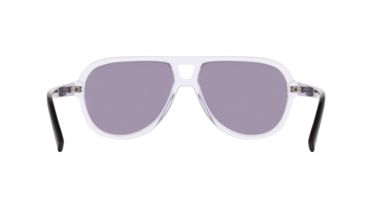 Sunglasses Dkny DK556S (000) color crystal clear shape aviator lenses smoke solid
