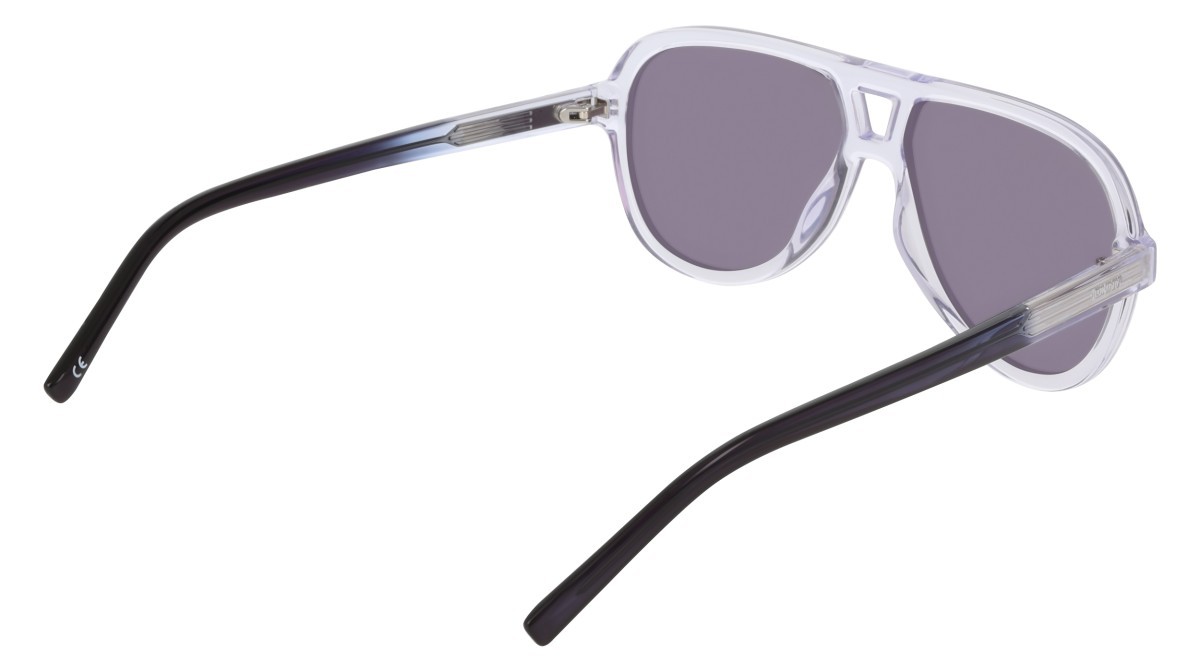 Sunglasses Dkny DK556S (000) color crystal clear shape aviator lenses smoke solid