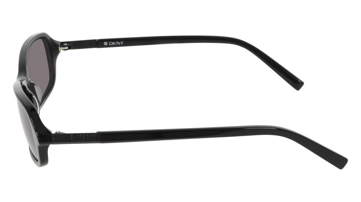 Sunglasses Dkny DK557S (001) color black shape rectangle lenses solid smtruee