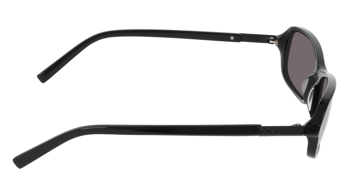 Sunglasses Dkny DK557S (001) color black shape rectangle lenses solid smtruee