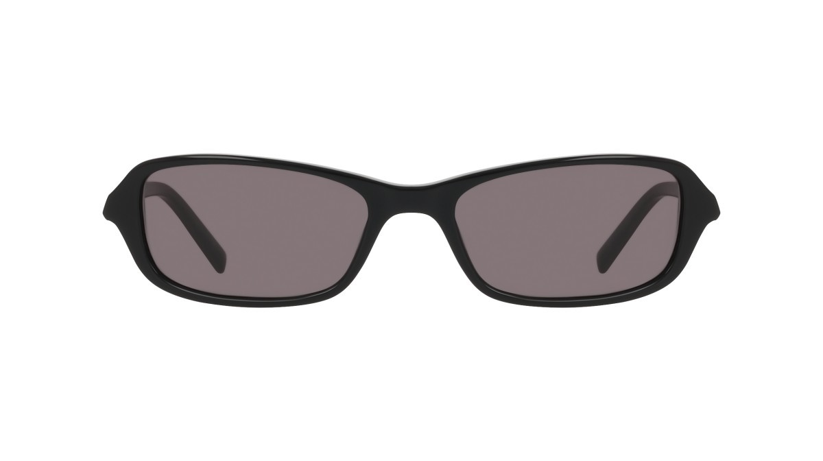 Sunglasses Dkny DK557S (001) color black shape rectangle lenses solid smtruee