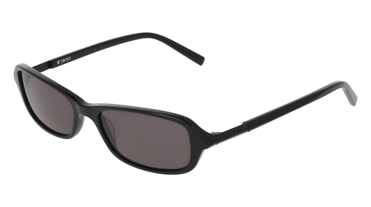 Sunglasses Dkny DK557S (001) color black shape rectangle lenses solid smtruee