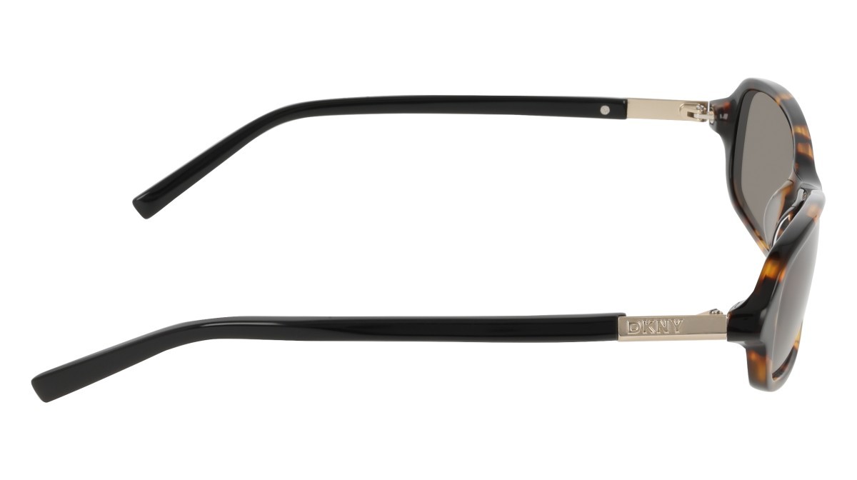 Sonnenbrillen Dkny DK557S (237) farbe dark tortoise form rechteckig gläser solid green