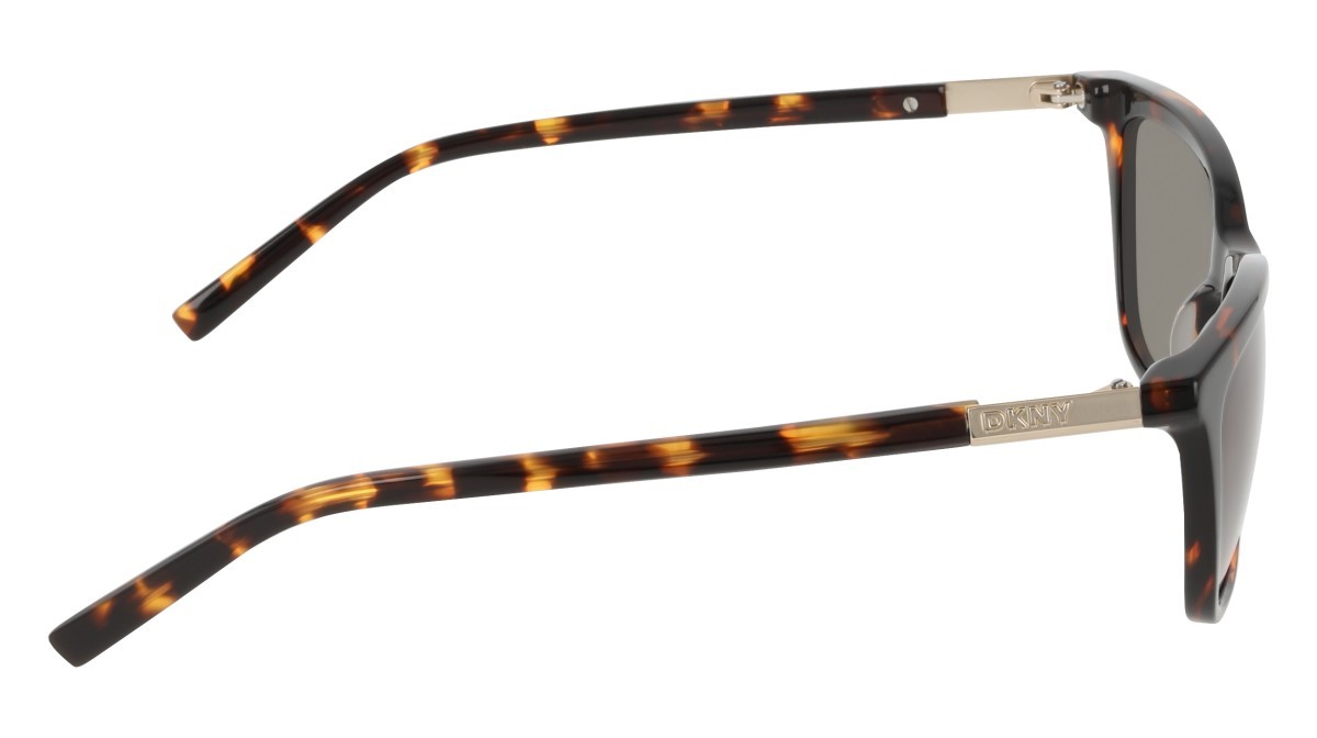 Sunglasses Dkny DK558S (237) color dark tortoise shape cat eye lenses solid green