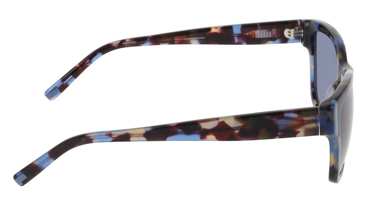 Sunglasses Dkny DK559S (405) color blue tortoise shape rectangle lenses blue solid