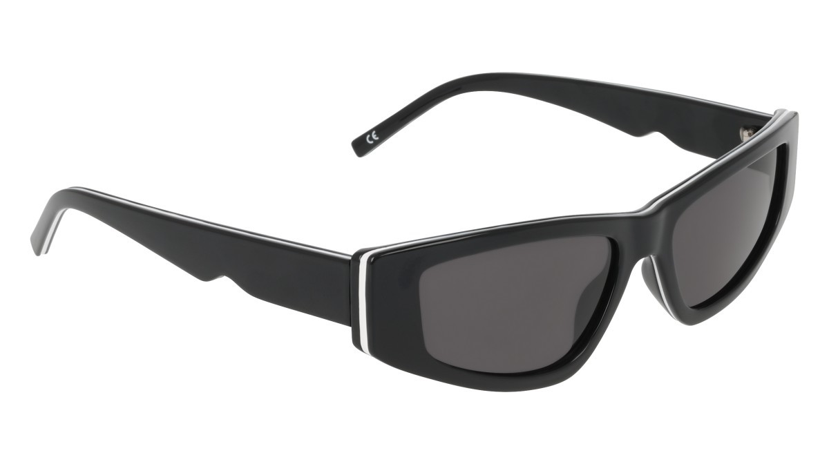 Occhiali da sole Dkny DK560S (001) colore black forma cat eye lenti solid smoke