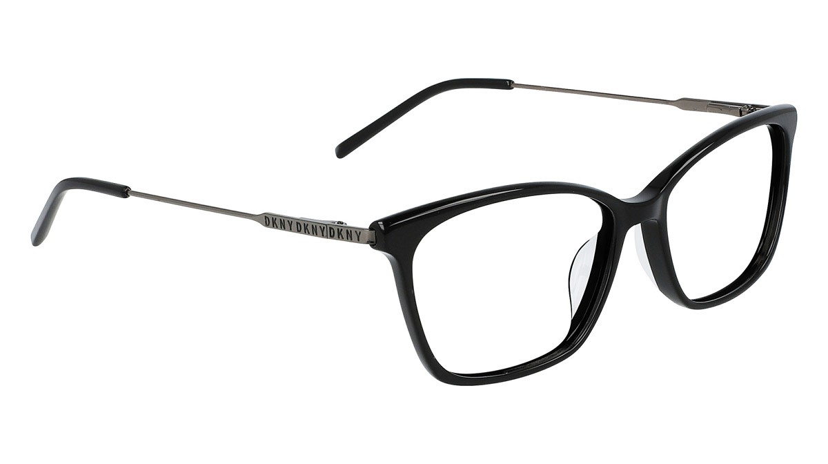 Eyeglasses Dkny DK7006 (001) color black shape rectangle 