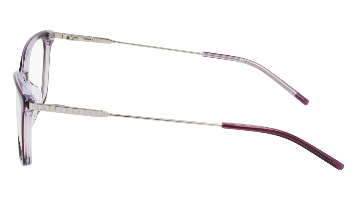 Eyeglasses Dkny DK7006 (510) color double grape shape rectangle lenses double grape