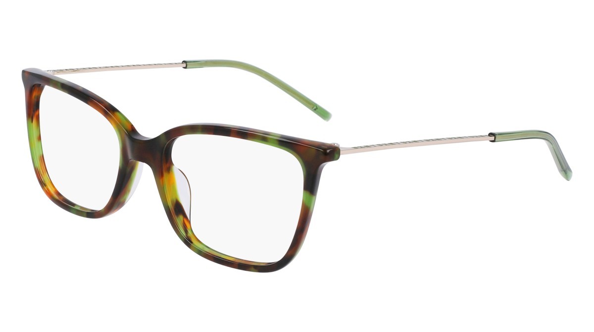 Brillen Dkny DK7008 (286) farbe tokyo/green tortoise form pantos 
