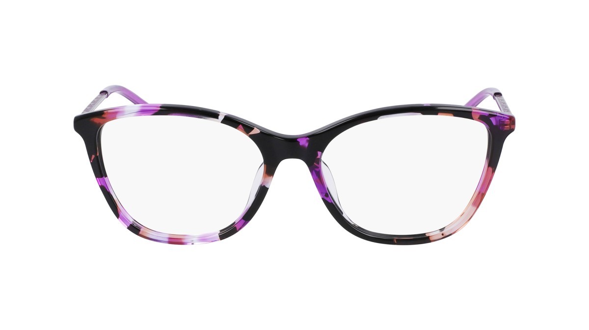 Brillen Dkny DK7009 (261) farbe purple tortoise form cat-eye 