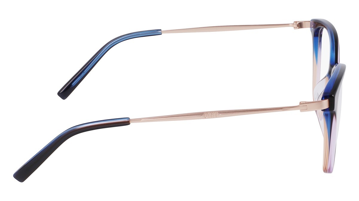 Occhiali da vista Dkny DK7010 (480) colore crystal navy/peach gradient forma cat eye 