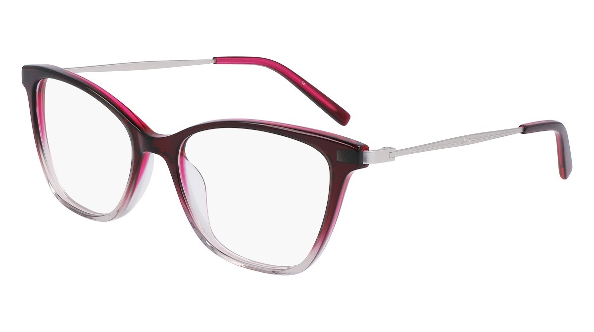 Eyeglasses Dkny DK7010 (510) color crystal plum/smoke gradient shape cat eye 