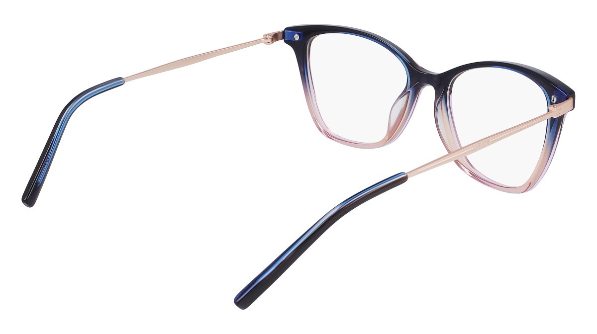 Eyeglasses Dkny DK7010 N (480) color crystal navy/peach gradient shape cat eye 