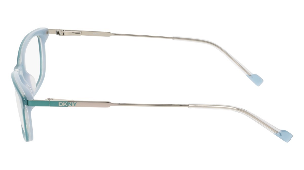 Eyeglasses Dkny DK7015 (430) color turqoise shape rectangle 