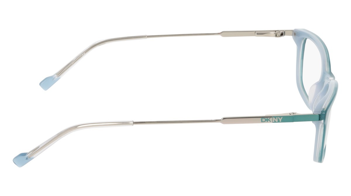 Eyeglasses Dkny DK7015 (430) color turqoise shape rectangle 