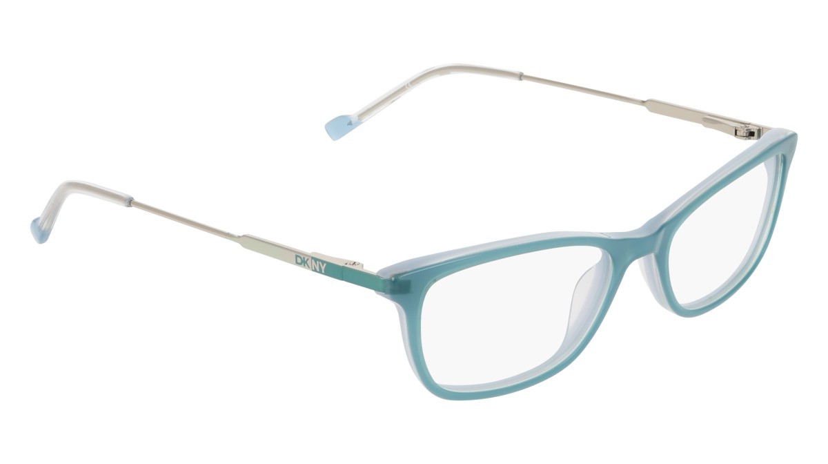 Eyeglasses Dkny DK7015 (430) color turqoise shape rectangle 