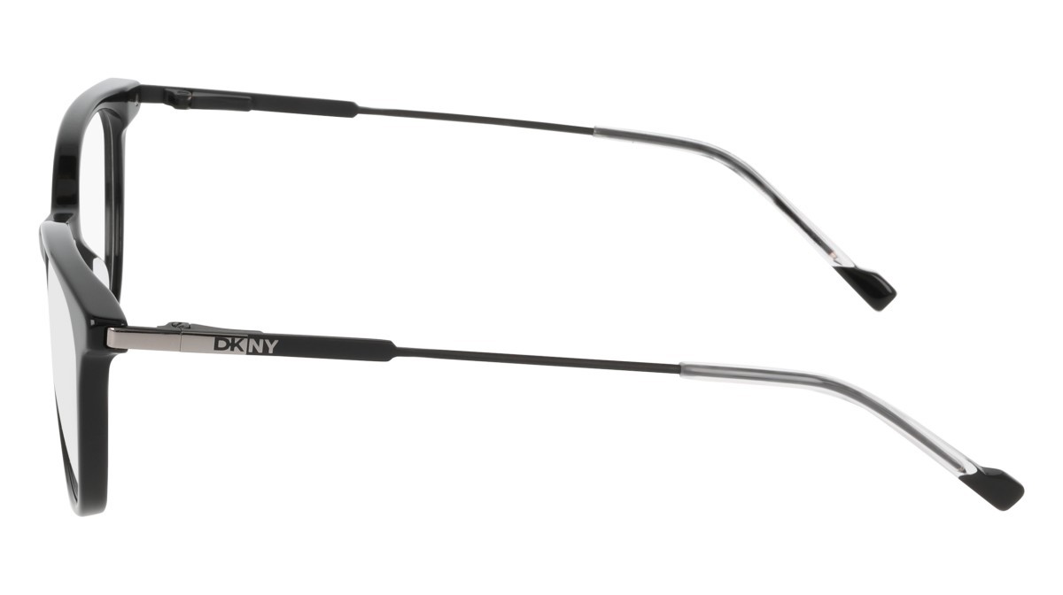 Eyeglasses Dkny DK7017 (001) color black shape round 