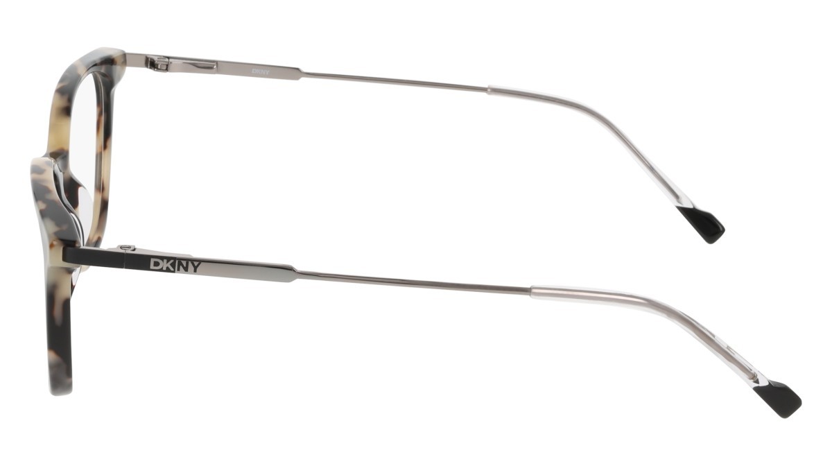 Eyeglasses Dkny DK7017 (121) color bone tortoise shape round 
