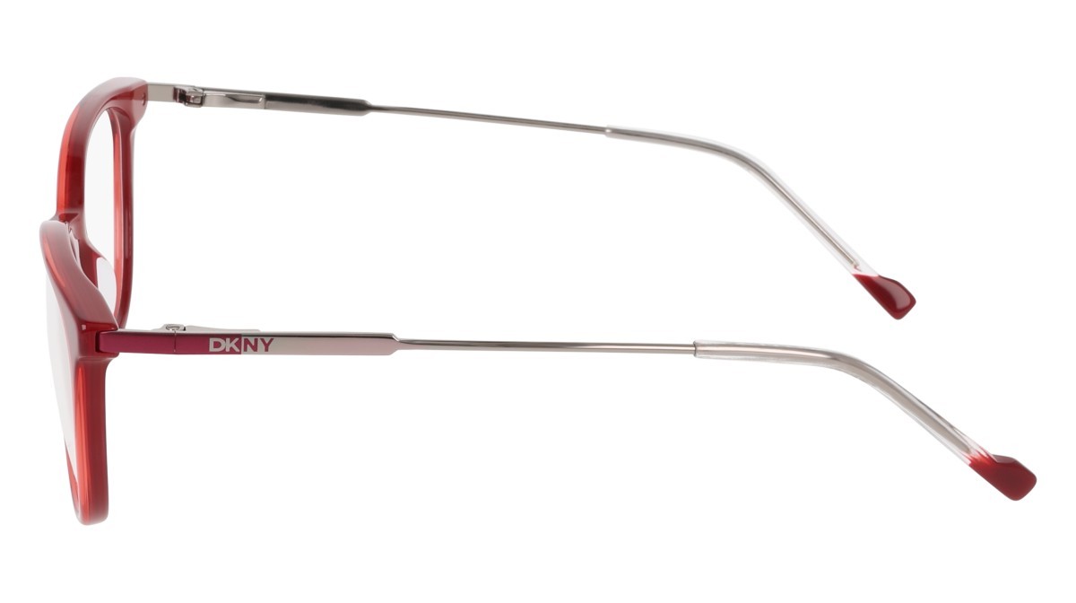 Eyeglasses Dkny DK7017 (610) color red shape round 