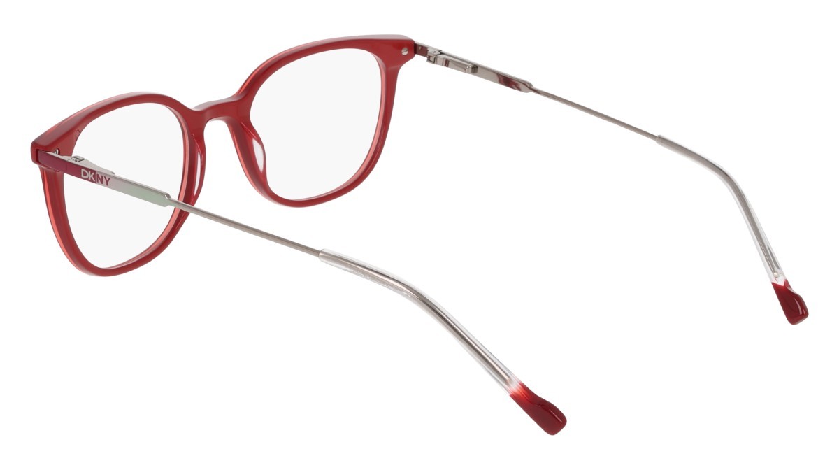 Eyeglasses Dkny DK7017 (610) color red shape round 