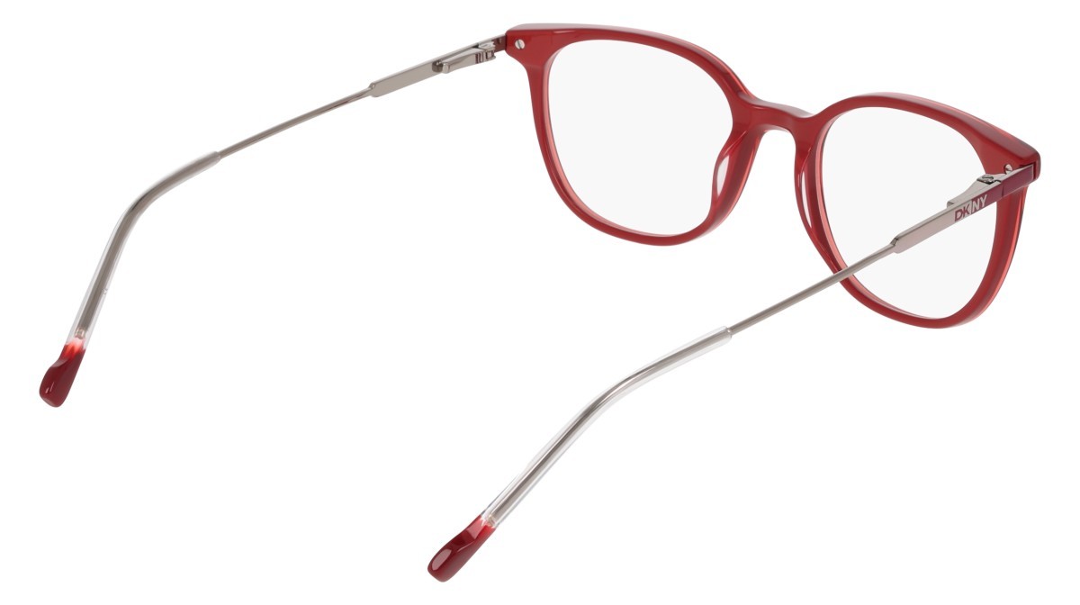 Eyeglasses Dkny DK7017 (610) color red shape round 