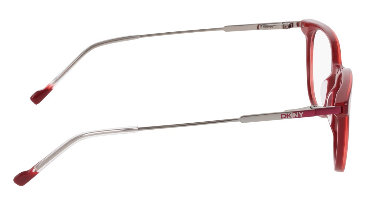 Eyeglasses Dkny DK7017 (610) color red shape round 