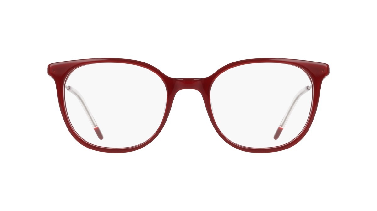 Eyeglasses Dkny DK7017 (610) color red shape round 