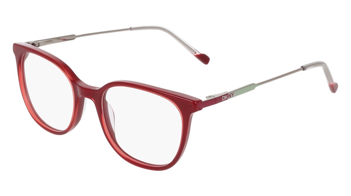 Eyeglasses Dkny DK7017 (610) color red shape round 